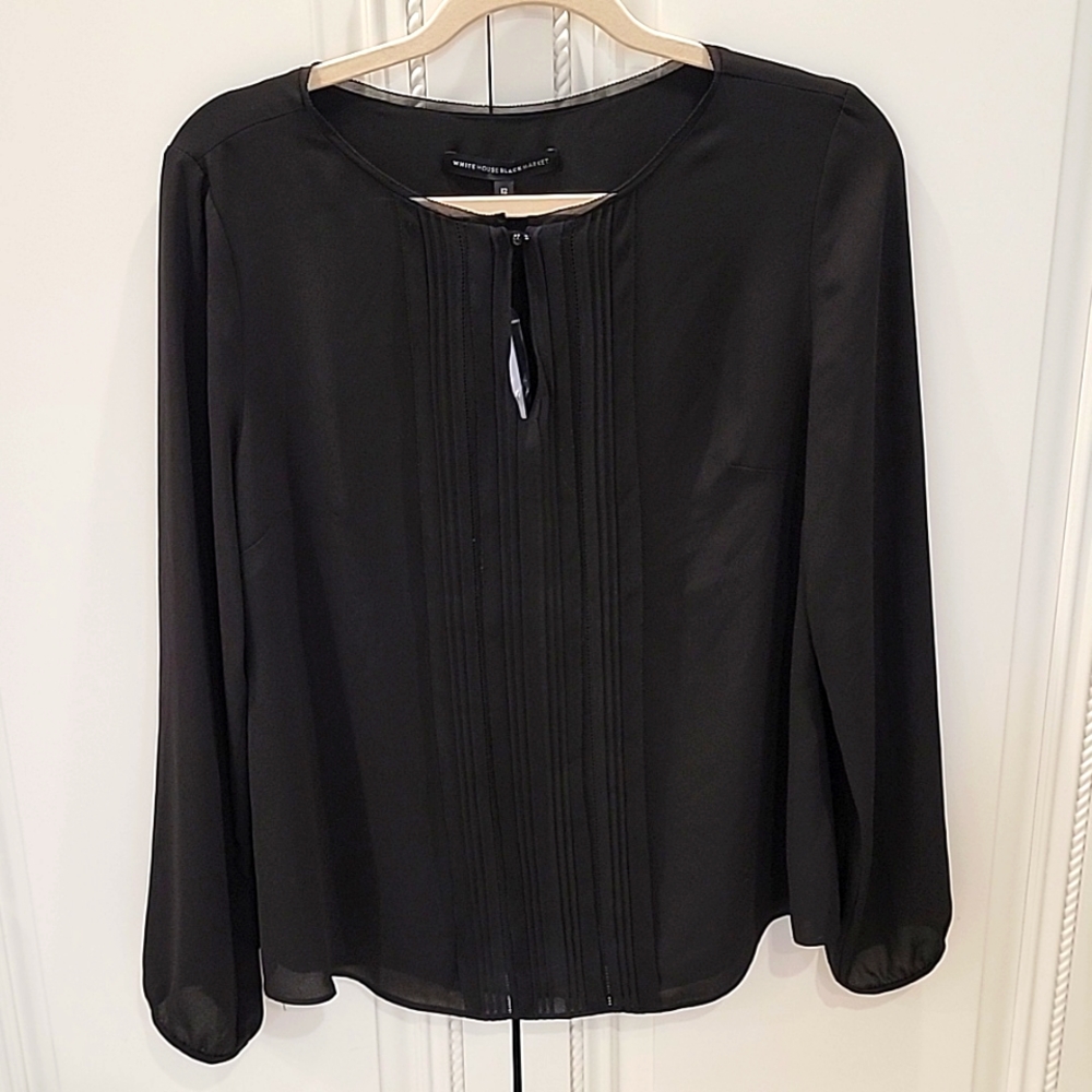 Long Sleeve Black Blouse! NWT!